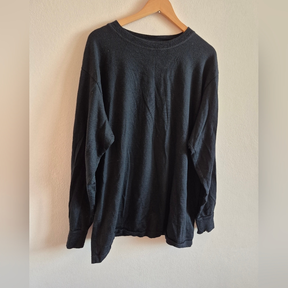 100% Merino Wool Mens Top By Cabelas Size 2XL Tall *damaged